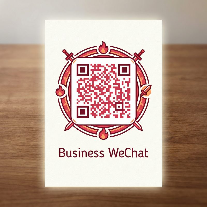 萝莉岛商务二维码